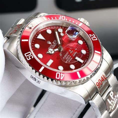 rolex red line submariner for sale|Rolex Submariner red black bezel.